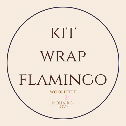 Kit Wrap Flamingo Fingering Cybele