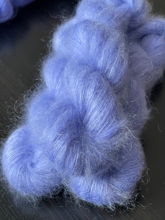 Doucette Kid Mohair & Soie Hortensia