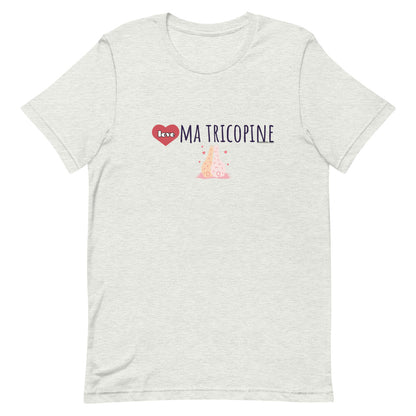 T-shirt Love ma tricopine