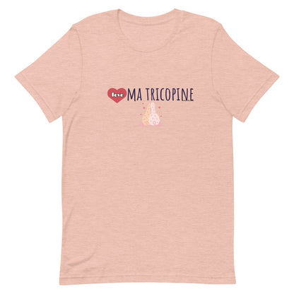 T-shirt Love ma tricopine